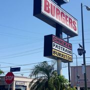 Photo of Dino's Chicken and Burgers - Los Angeles, CA, United States. Exterior Signage (07/07/20). #PicoUnion #Chicken #CheapEats #ShopSmallBusinesses