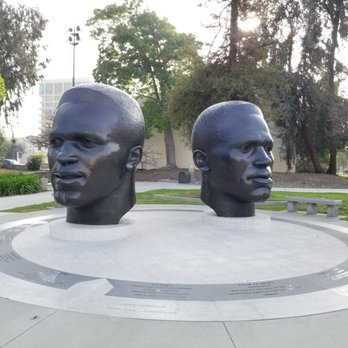 Pasadena City Hall - Sculptures across the street - Landmarks & Historical Buildings Near Me - Pasadena, California Pasadena City Hall - Sculptures across the street - Landmarks & Historical Buildings Near Me - Pasadena, California