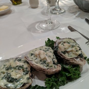 Cafe Renaissance - Baked Oysters with crab meat - French Near Me - Vienna, Virginia