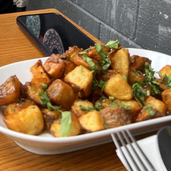 Saffron De Twah - Harissa Potatoes - Moroccan Near Me - Detroit, Michigan Saffron De Twah - Harissa Potatoes - Moroccan Near Me - Detroit, Michigan