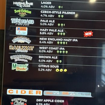 Canmore Brewing Company - Tap list June 22, 2026 - Breweries Near Me - Canmore, Alberta Canmore Brewing Company - Tap list June 22, 2026 - Breweries Near Me - Canmore, Alberta
