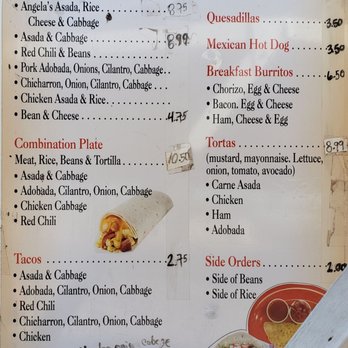 Angela's Mexican Food - Menu November 2020 - Mexican Near Me - Tucson, Arizona Angela's Mexican Food - Menu November 2020 - Mexican Near Me - Tucson, Arizona