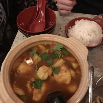 Laut - Masak Asam pedas Founder!!  Good fish, broth is ok ok - Thai Near Me - New York, New York