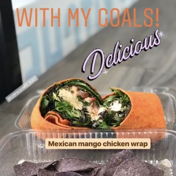 Healthy Kitchen 33 - Mexican Mango Chicken Wrap - Vegan Near Me - Naranja, Florida