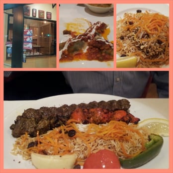 Kabul House - Michelin rated.  Most coveted appetizer,  lamb rice & kabob combination platter. - Afghan Near Me - Evanston, Illinois