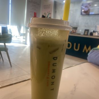 Dumont Creamery & Cafe - Matcha milk tea with boba - Ice Cream & Frozen Yogurt Near Me - Frisco, Texas
