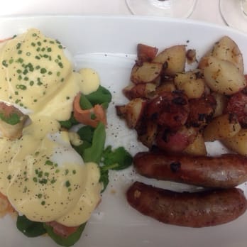 Blue Moon - Eggs benedict with salmon - Dinner Theater Near Me - Rehoboth Beach, Delaware