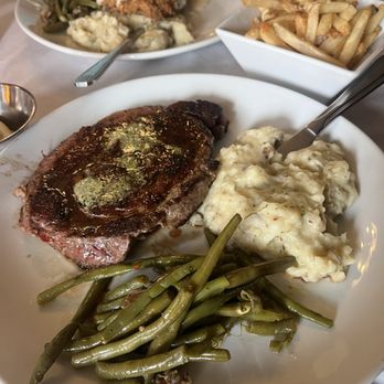 Jett's Grill - Ribeye with Parmesan fries. - American Near Me - Marfa, Texas Jett's Grill - Ribeye with Parmesan fries. - American Near Me - Marfa, Texas