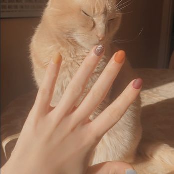Royal Nails - Beautiful matte nails for thanksgiving. - Nail Salons Near Me - Seattle, Washington