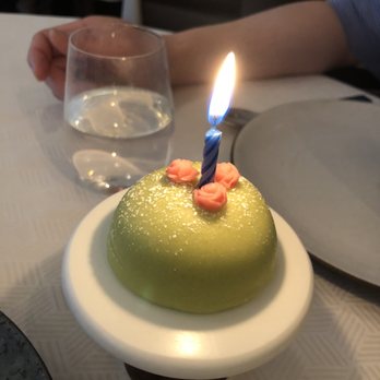 Aquavit - Birthday Marzipan Cake - Scandinavian Near Me - New York, New York