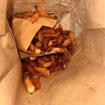 Five Guys - Already ate some! But these Cajun fries. Amazing. - Burgers Near Me - Moreno Valley, California Five Guys - Already ate some! But these Cajun fries. Amazing. - Burgers Near Me - Moreno Valley, California