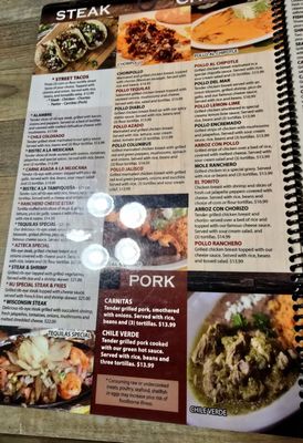 Menu photo 1 Tequilas Bar and Grill Columbus, WI Menu photo 1 Tequilas Bar and Grill Columbus, WI