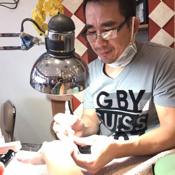 Midland Nails & Spa - The talented Randy at work in his natural habitat!! - Nail Salons Near Me - Midland, Texas Midland Nails & Spa - The talented Randy at work in his natural habitat!! - Nail Salons Near Me - Midland, Texas