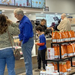 Dunkin' - Busy morning, but Brandon had it all under control.