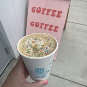Matryoshka Coffee - Confetti Cuban (hot) - Coffee & Tea Near Me - Nashville, Tennessee Matryoshka Coffee - Confetti Cuban (hot) - Coffee & Tea Near Me - Nashville, Tennessee