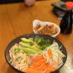 Aji Ichiban - New Menu Item! POKE BOWL. Delicious