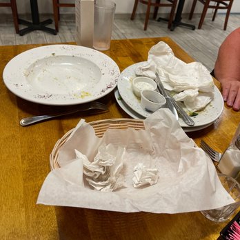 Olive - Didn't get pics of our meals but these clean plates should tell you something. - Lebanese Near Me - New Orleans, Louisiana Olive - Didn't get pics of our meals but these clean plates should tell you something. - Lebanese Near Me - New Orleans, Louisiana