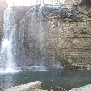 Hayden Falls Park - Beautiful  sun set photo of the falls. - Parks Near Me - Dublin, Ohio