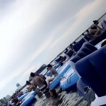 Seacrets - View for tables in the water - Bars Near Me - Ocean City, Maryland