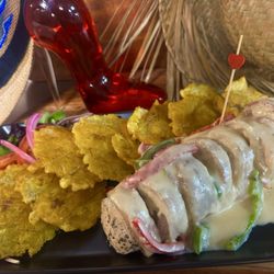 Amaixing stuffed chicken breast