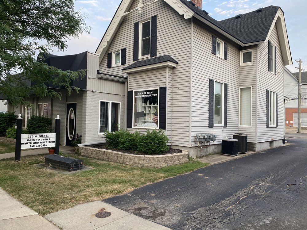 BACK TO BASICS HEALTH AND NUTRITION Updated September 2024 125 W