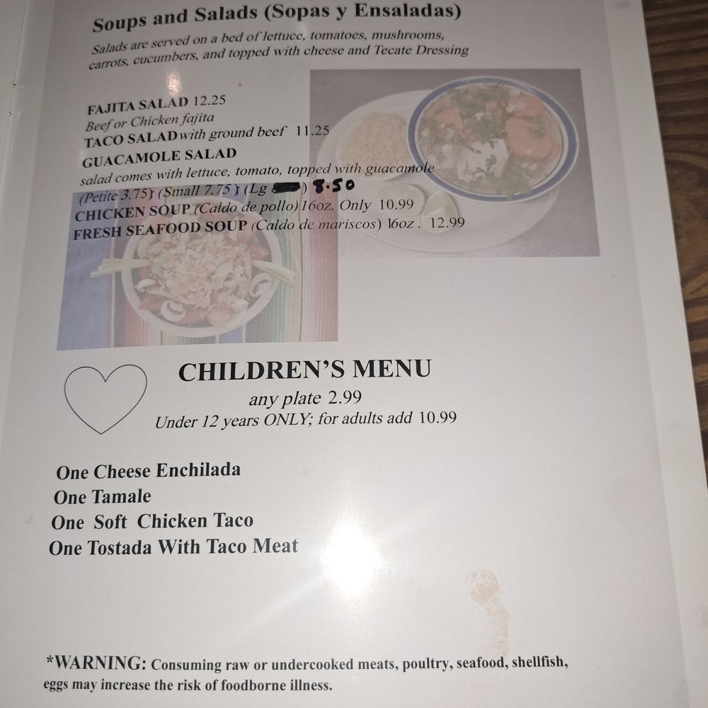 Tecate Mexican Restaurant - Menu - Mexican Near Me - Houston, Texas Tecate Mexican Restaurant - Menu - Mexican Near Me - Houston, Texas
