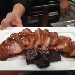 Tapas Nena - Roasted Duck Breast with sauce Grand Marnier
