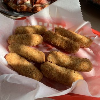 Mountain Mike's Pizza - Small Pikes Peak Specialty Pizza (10" - 10 Slices) $20.99 | Mozzarella Sticks with Marinara Sauce $11.99, yummy 7.0/10 - Pizza Near Me - Lake Forest, California Mountain Mike's Pizza - Small Pikes Peak Specialty Pizza (10" - 10 Slices) $20.99 | Mozzarella Sticks with Marinara Sauce $11.99, yummy 7.0/10 - Pizza Near Me - Lake Forest, California