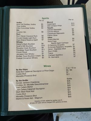 Menu photo 2 Tortuga Brewing Liberal, KS