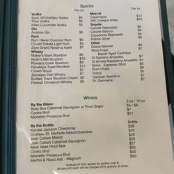 Tortuga Brewing - Menu