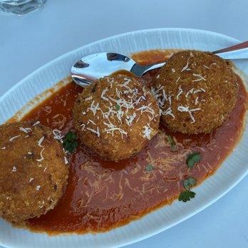 La Baia - App special arancini. Excellent. $18 - Mediterranean Near Me - Plymouth, Massachusetts La Baia - App special arancini. Excellent. $18 - Mediterranean Near Me - Plymouth, Massachusetts