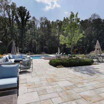 Imperial Stone And Design - a patio with a pool - Landscaping Near Me - Milton, Ontario Imperial Stone And Design - a patio with a pool - Landscaping Near Me - Milton, Ontario