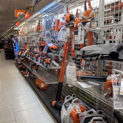 Ace Hardware -Covington Township - Entire isle of Stihl products.