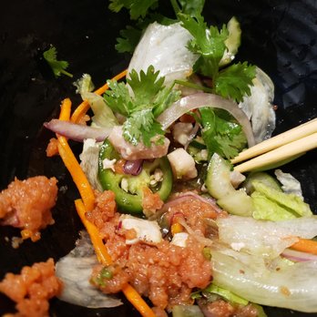 Sake Sushi - Mmmmm almost done with my poki Bowl   so good  Albacore & Spicy Tuna - Sushi Bars Near Me - Santa Maria, California
