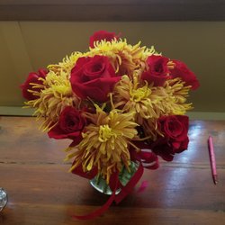 Rocky & Fred's Creative Designs Florist - Requested a unique Valentine's Day arrangement
