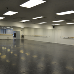 Toronto Dance Industry - One of Six dance studios with Full length mirrors, multiple Ballet bares, Safe sprung dance floors covered with Professional dance flooring.