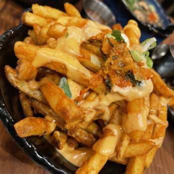 Spicy Shallot - Kimchi Fries - Thai Near Me - Elmhurst, New York Spicy Shallot - Kimchi Fries - Thai Near Me - Elmhurst, New York