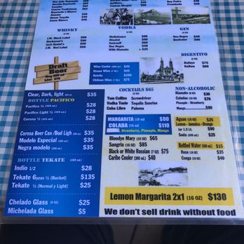 Puerto Viejo - Menu - Seafood Near Me - Mazatlán, SIN