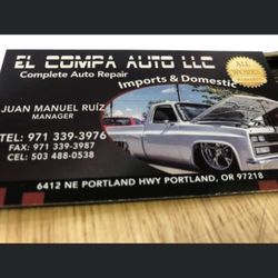 El Compa Auto Service - Information to reach him at