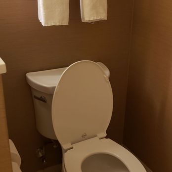 Fairfield by Marriott Inn & Suites Alexandria - Toilet with a small wall next to it for privacy - Hotels Near Me - Alexandria, Louisiana