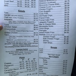 Halls Station Sub Stop - Menu 2026