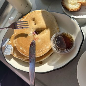 B&H Dairy - Blueberry Pancakes - Vegetarian Near Me - New York, New York B&H Dairy - Blueberry Pancakes - Vegetarian Near Me - New York, New York