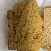 Photo of Kings Family Restaurant & Catering - Newark, NJ, United States. Fried Fresh Whiting Fish