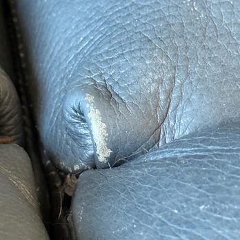 Furniture Row - "Leather" flaking off on multiple spots. - Home Decor Near Me - Lone Tree, Colorado Furniture Row - "Leather" flaking off on multiple spots. - Home Decor Near Me - Lone Tree, Colorado