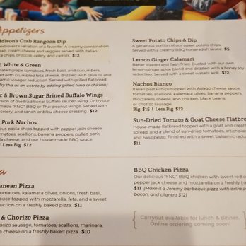 Addison's - Menu - New American Near Me - Columbia, Missouri