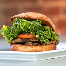 Kale Cafe Juice Bar & Vegan Cuisine - Jerk Seitan Sandwich