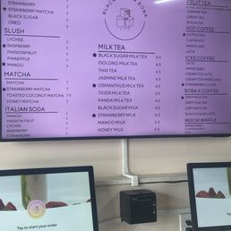 Menu and ordering tablets Menu and ordering tablets