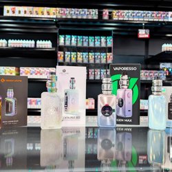 JVapes Vape & Smoke Shop - Product - Close up of some of our newest and best-selling dual-18650 vape mods and kits.