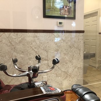 Forever Nails & Spa - Plexiglass dividers hung between & in front of each chair to protect customers & technicians. - Nail Salons Near Me - Lambertville, Michigan