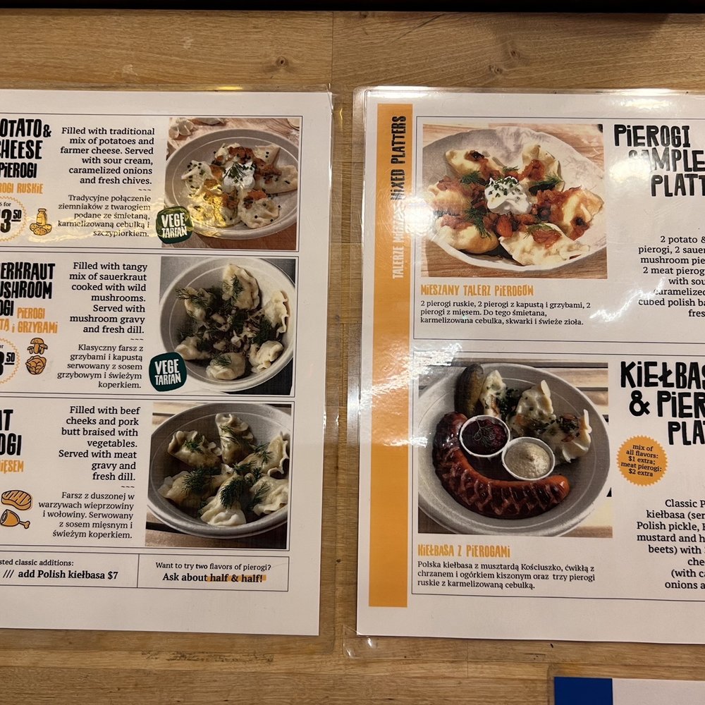 Pierogi Boys - Menu - Polish Near Me - Brooklyn, New York